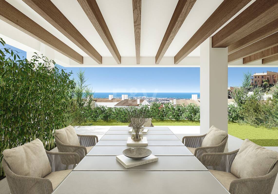 Neubau Luxuswohnung in Paraiso Alto mit Meer- und Golfblick