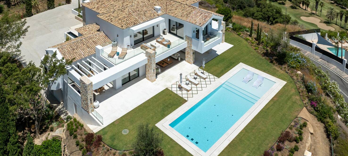 Lyxig Brand New Villa med havsutsikt i la Quinta inom en gated community