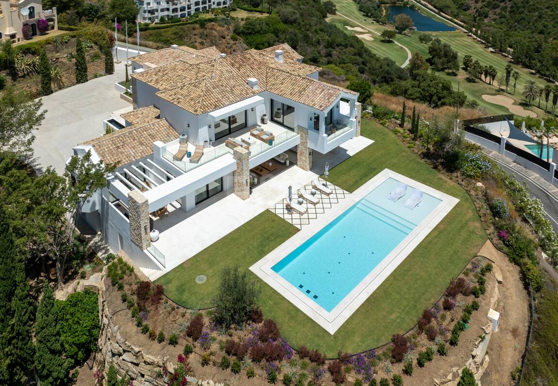 Lyxig Brand New Villa med havsutsikt i la Quinta inom en gated community