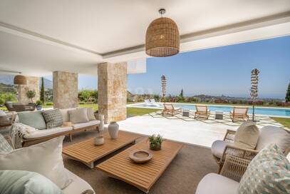 Lyxig Brand New Villa med havsutsikt i la Quinta inom en gated community