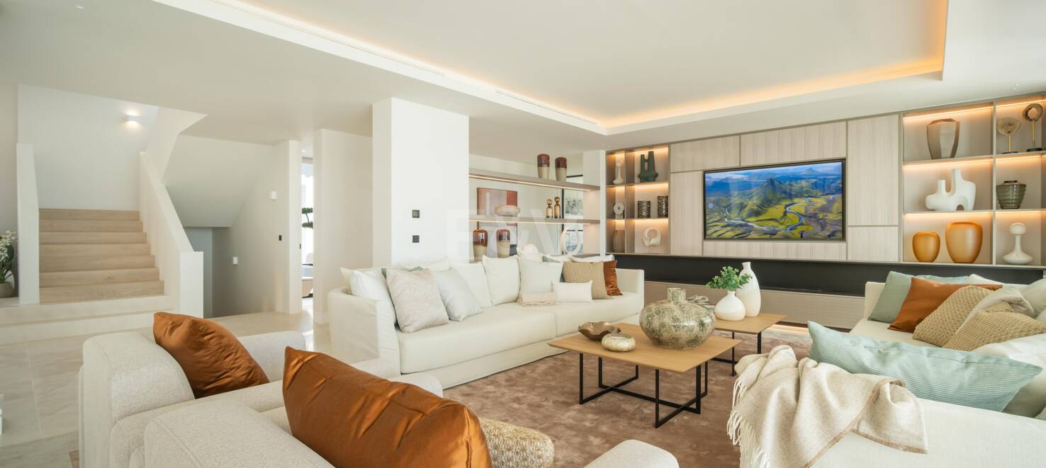 Lyxig Brand New Villa med havsutsikt i la Quinta inom en gated community