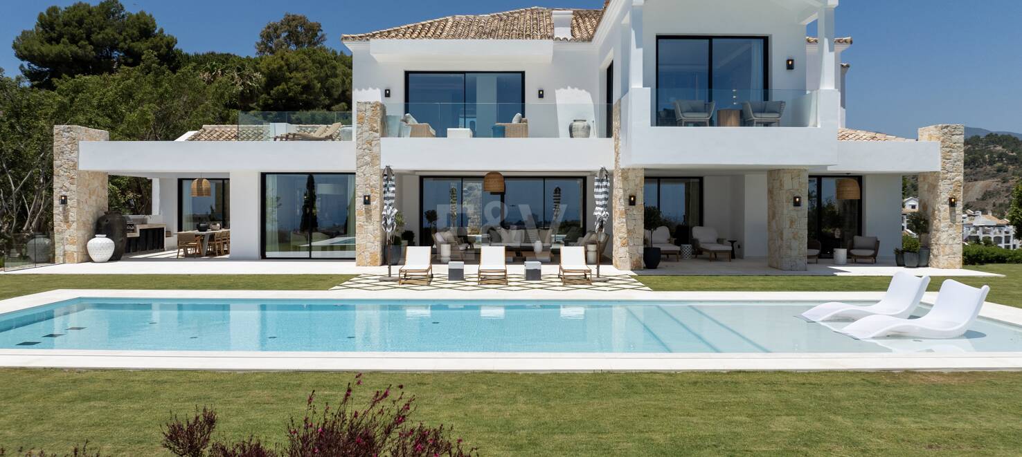 Lyxig Brand New Villa med havsutsikt i la Quinta inom en gated community