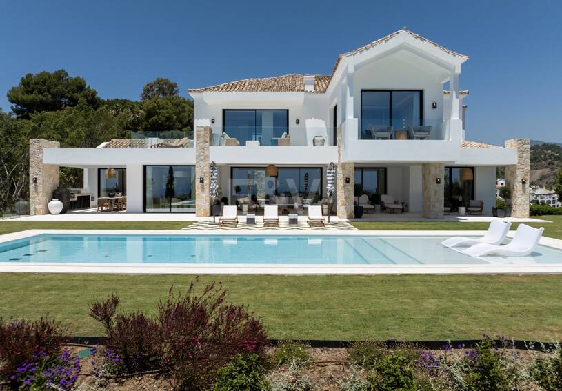 Lyxig Brand New Villa med havsutsikt i la Quinta inom en gated community