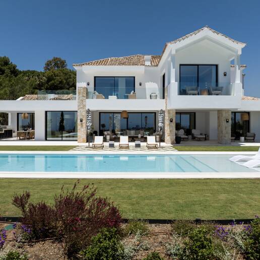 Lyxig Brand New Villa med havsutsikt i la Quinta inom en gated community
