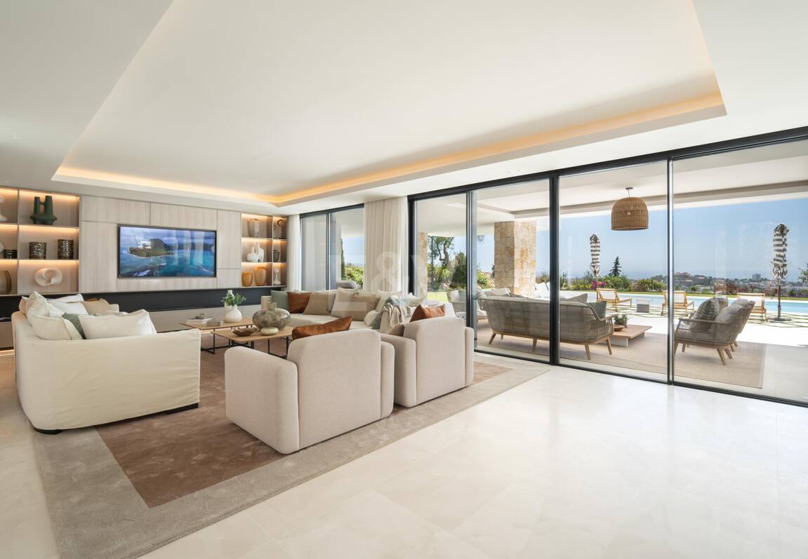 Lyxig Brand New Villa med havsutsikt i la Quinta inom en gated community