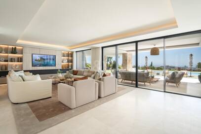 Lyxig Brand New Villa med havsutsikt i la Quinta inom en gated community