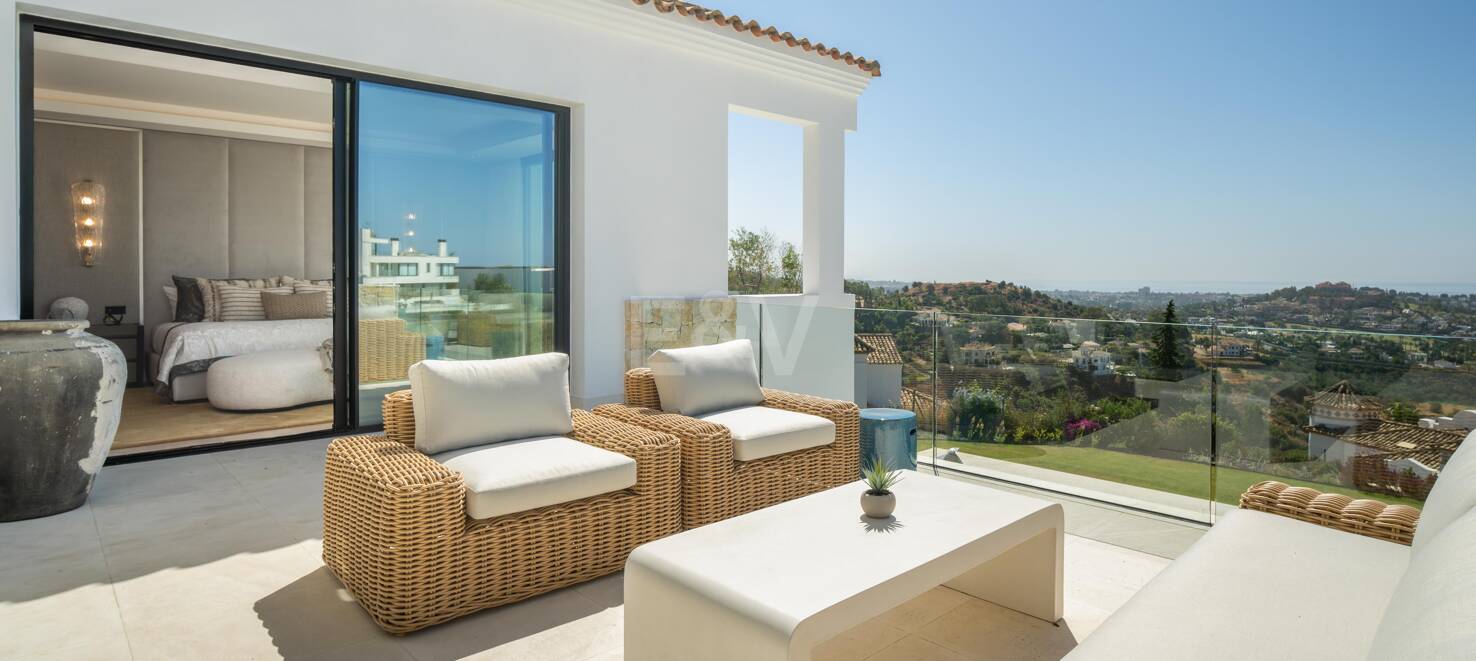 Lyxig Brand New Villa med havsutsikt i la Quinta inom en gated community