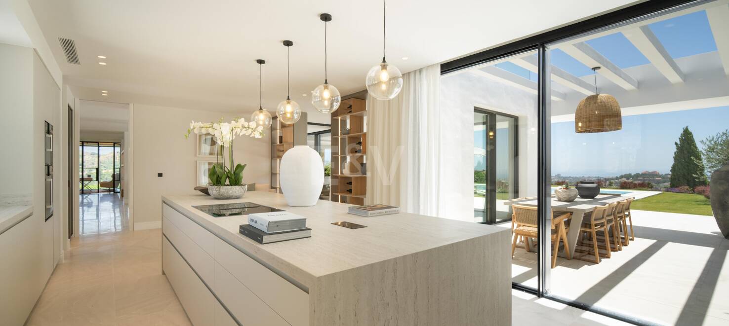 Lyxig Brand New Villa med havsutsikt i la Quinta inom en gated community