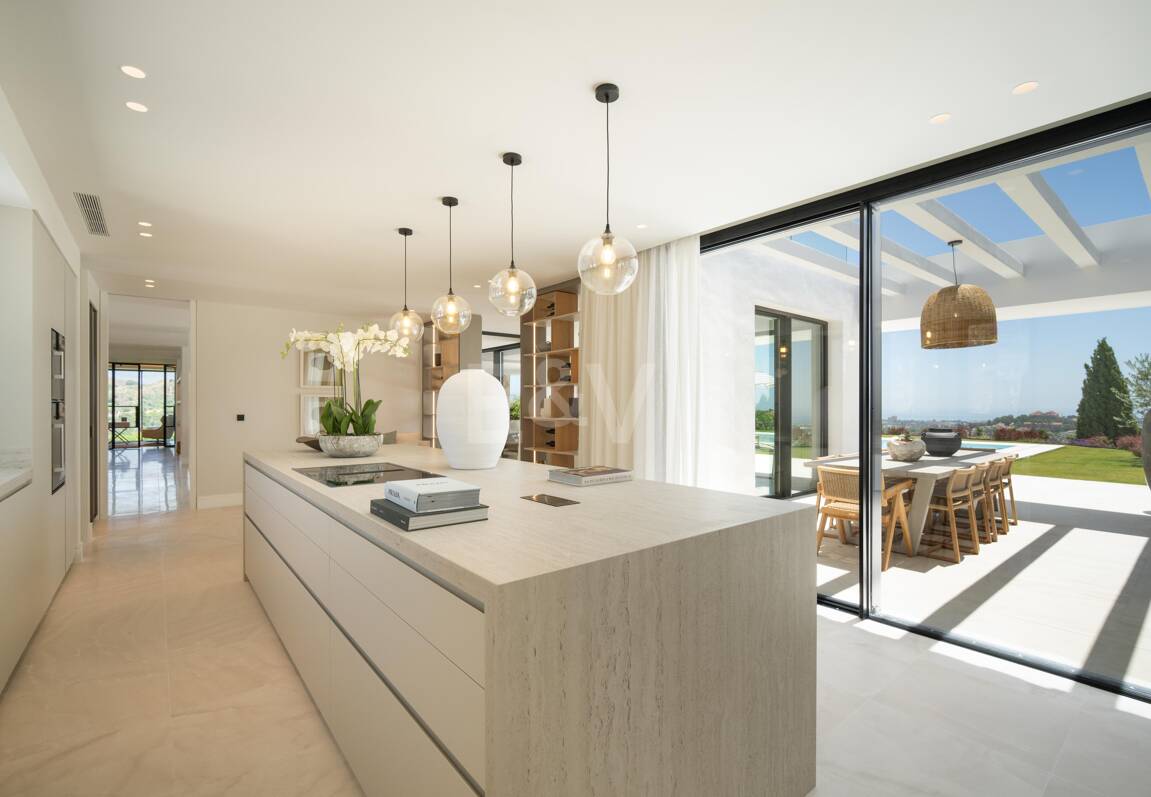 Lyxig Brand New Villa med havsutsikt i la Quinta inom en gated community