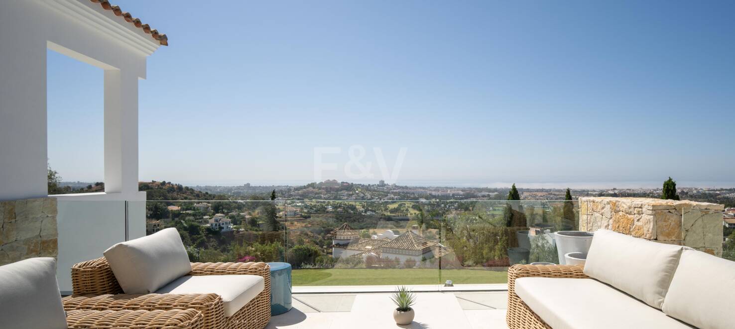 Lyxig Brand New Villa med havsutsikt i la Quinta inom en gated community