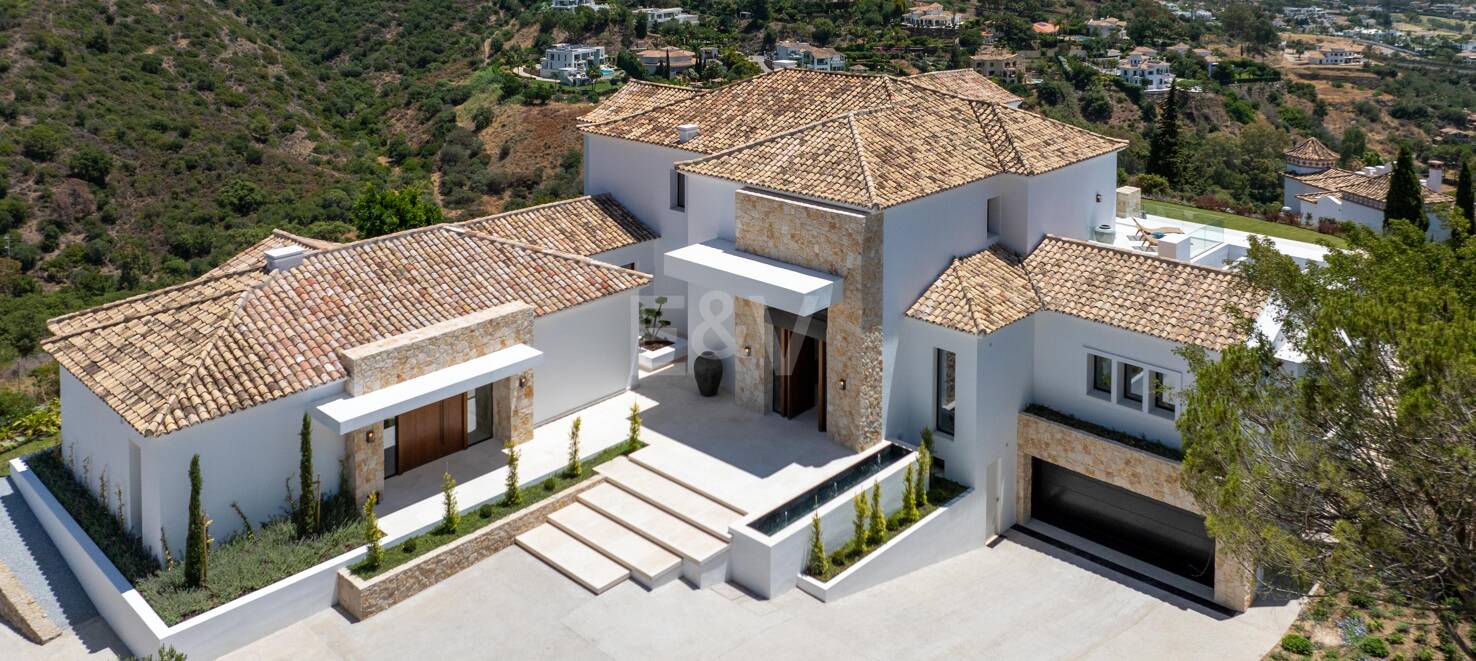 Lyxig Brand New Villa med havsutsikt i la Quinta inom en gated community
