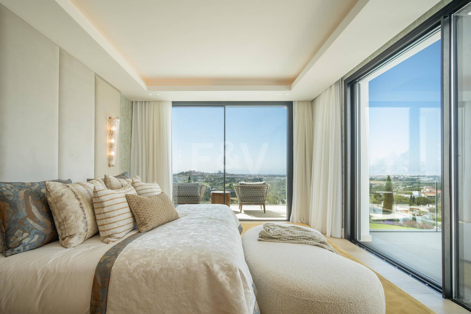 Lyxig Brand New Villa med havsutsikt i la Quinta inom en gated community