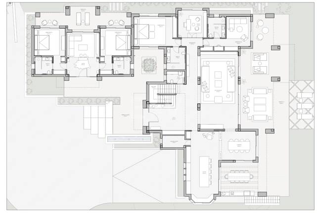 Lyxig Brand New Villa med havsutsikt i la Quinta inom en gated community