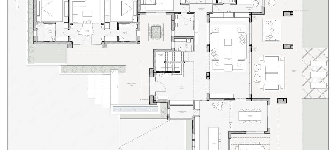 Lyxig Brand New Villa med havsutsikt i la Quinta inom en gated community