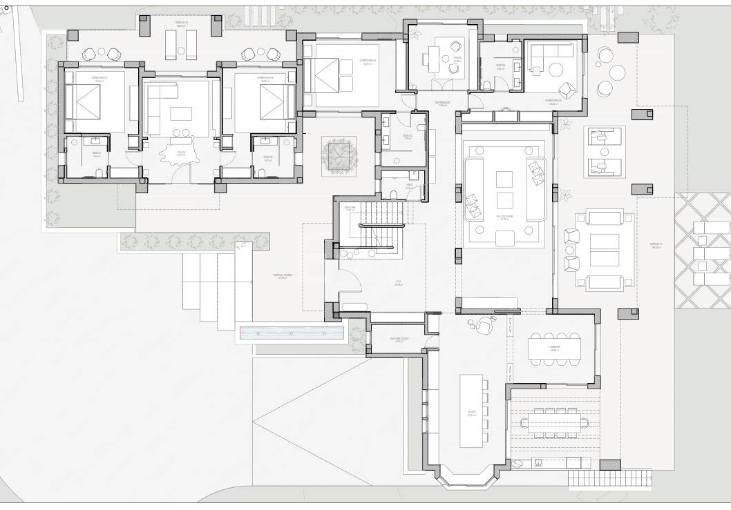 Luxurious Brand New Villa with Sea Views in la Quinta within a Gated Community