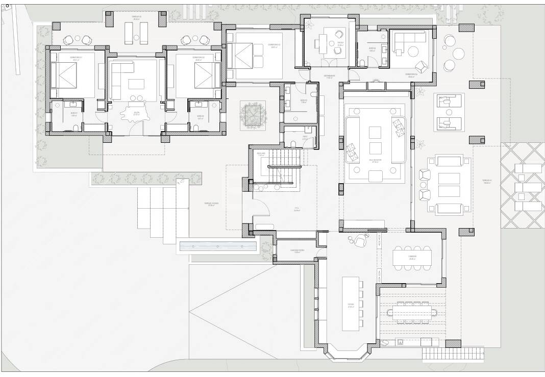 Lyxig Brand New Villa med havsutsikt i la Quinta inom en gated community