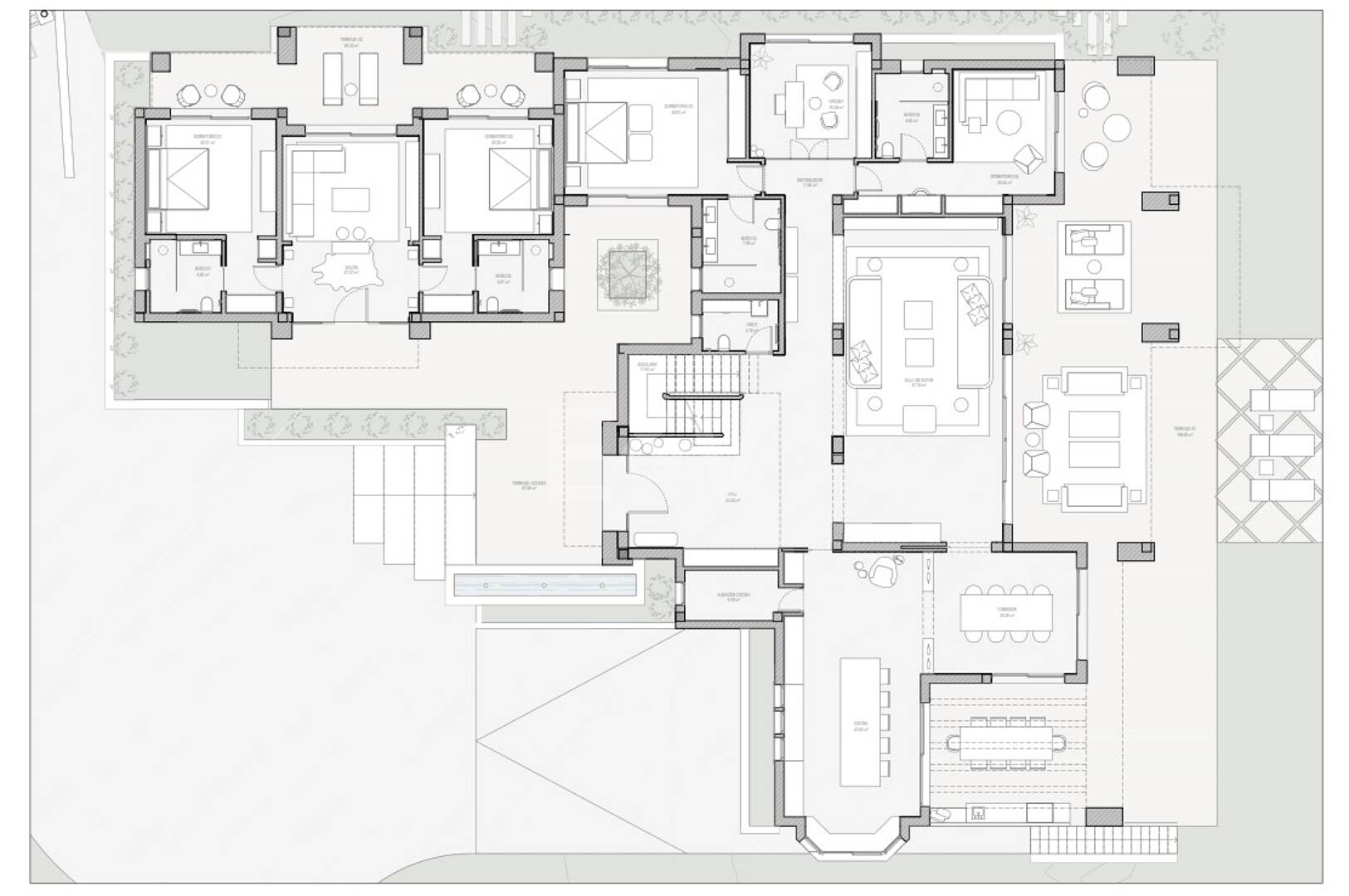 Lyxig Brand New Villa med havsutsikt i la Quinta inom en gated community