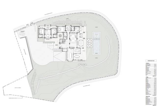 Lyxig Brand New Villa med havsutsikt i la Quinta inom en gated community