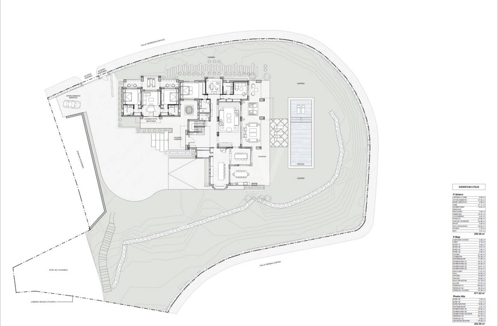 Lyxig Brand New Villa med havsutsikt i la Quinta inom en gated community