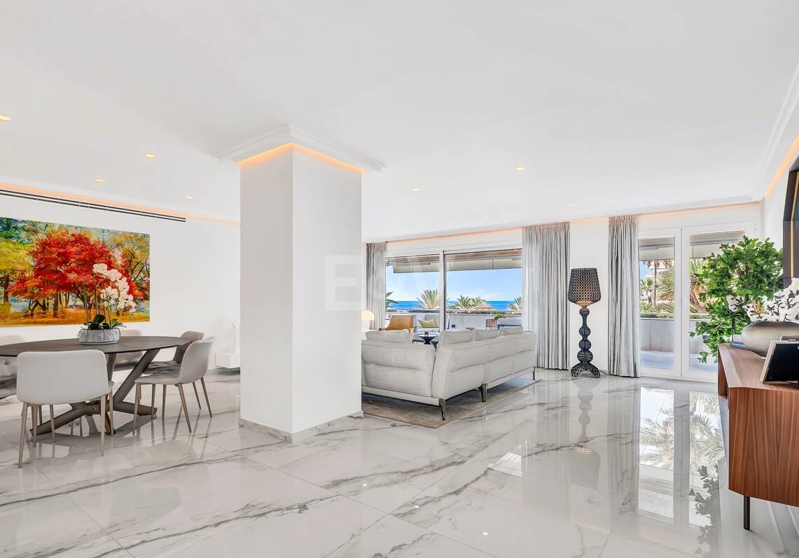 Luksusowy Beachfront Apartment w presti urbanizacja Mare Nostrum