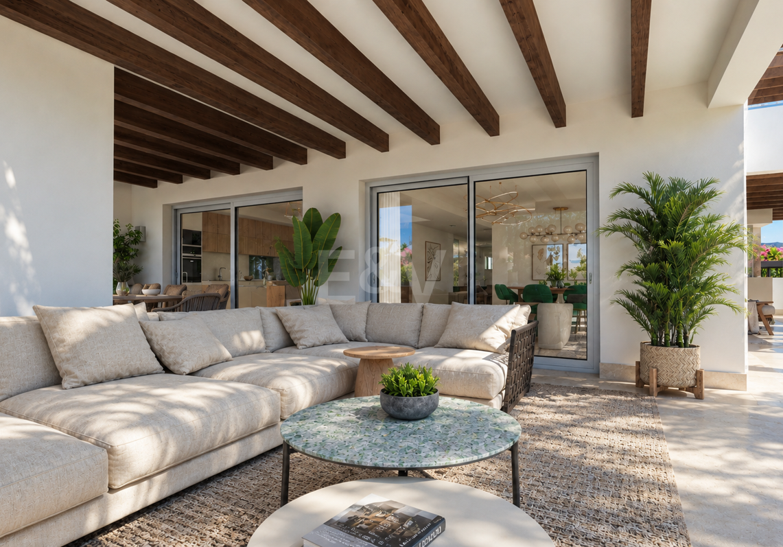 Appartement élégant à Paraiso Alto avec vue sur la mer et le golf