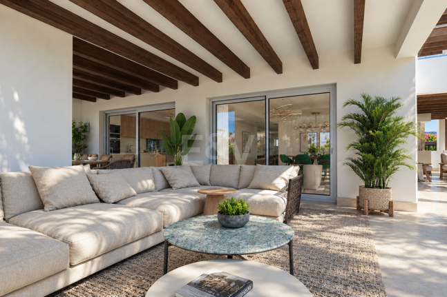 Appartement élégant à Paraiso Alto avec vue sur la mer et le golf