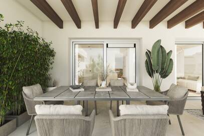 Appartement élégant à Paraiso Alto avec vue sur la mer et le golf