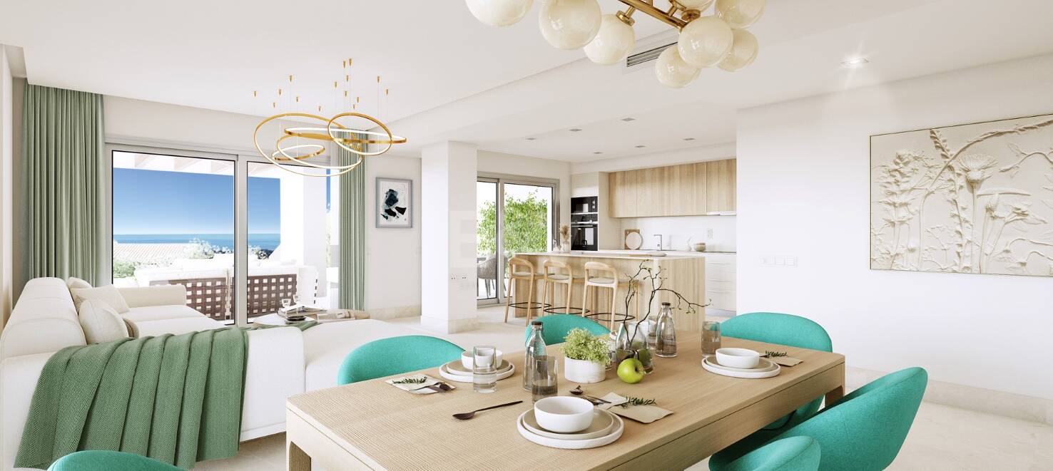 Stylish New Apartment in Paraiso Alto with Sea and Golf Views