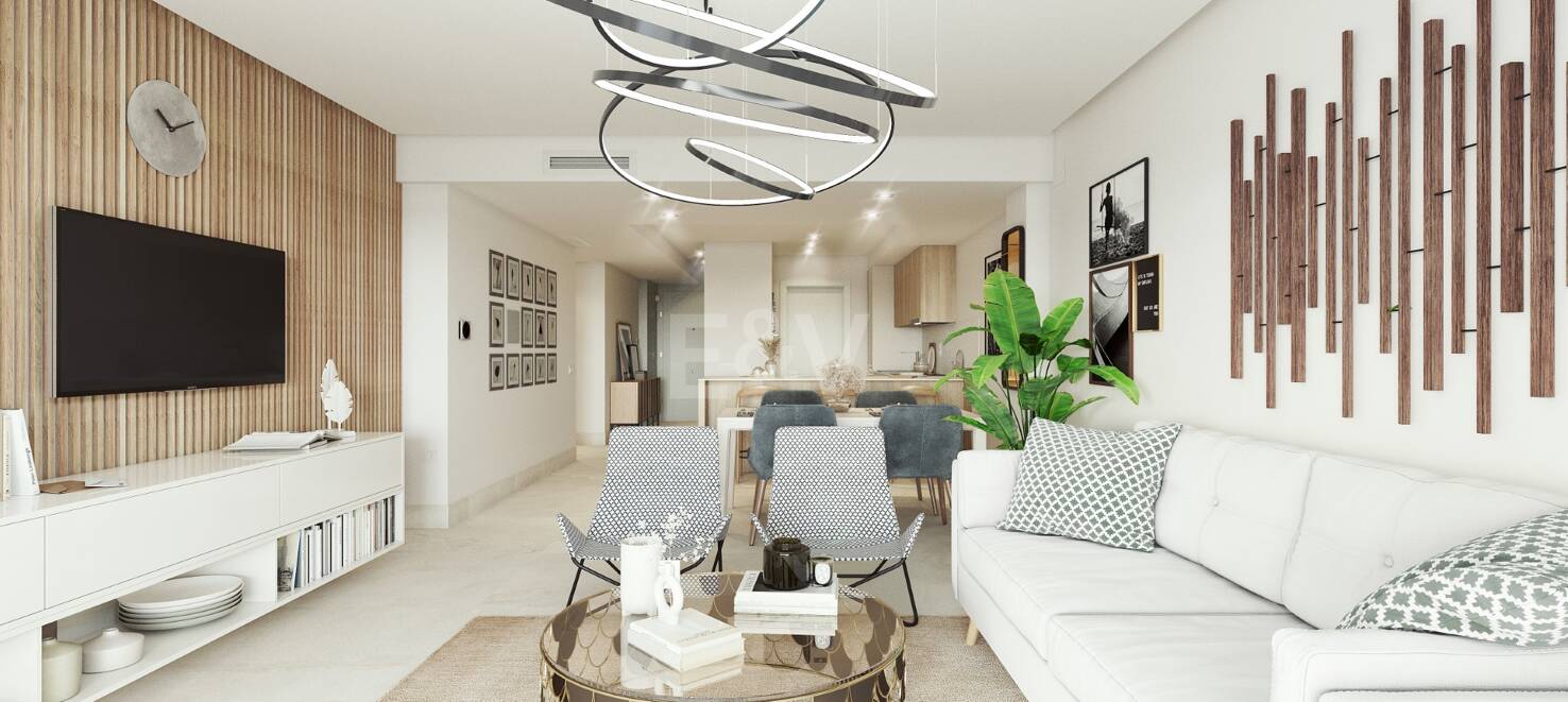 Stylish New Apartment in Paraiso Alto with Sea and Golf Views