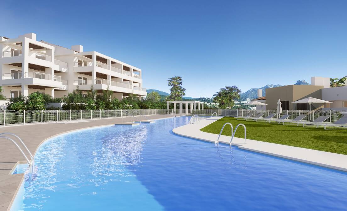 Stilvolle Neue Wohnung in Paraiso Alto mit Meer- und Golfblick