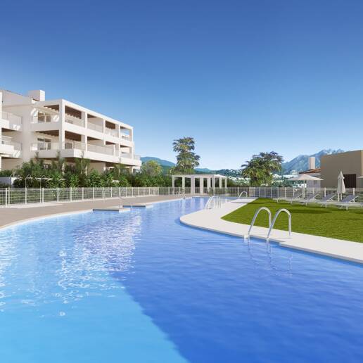 Stylish New Apartment in Paraiso Alto with Sea and Golf Views