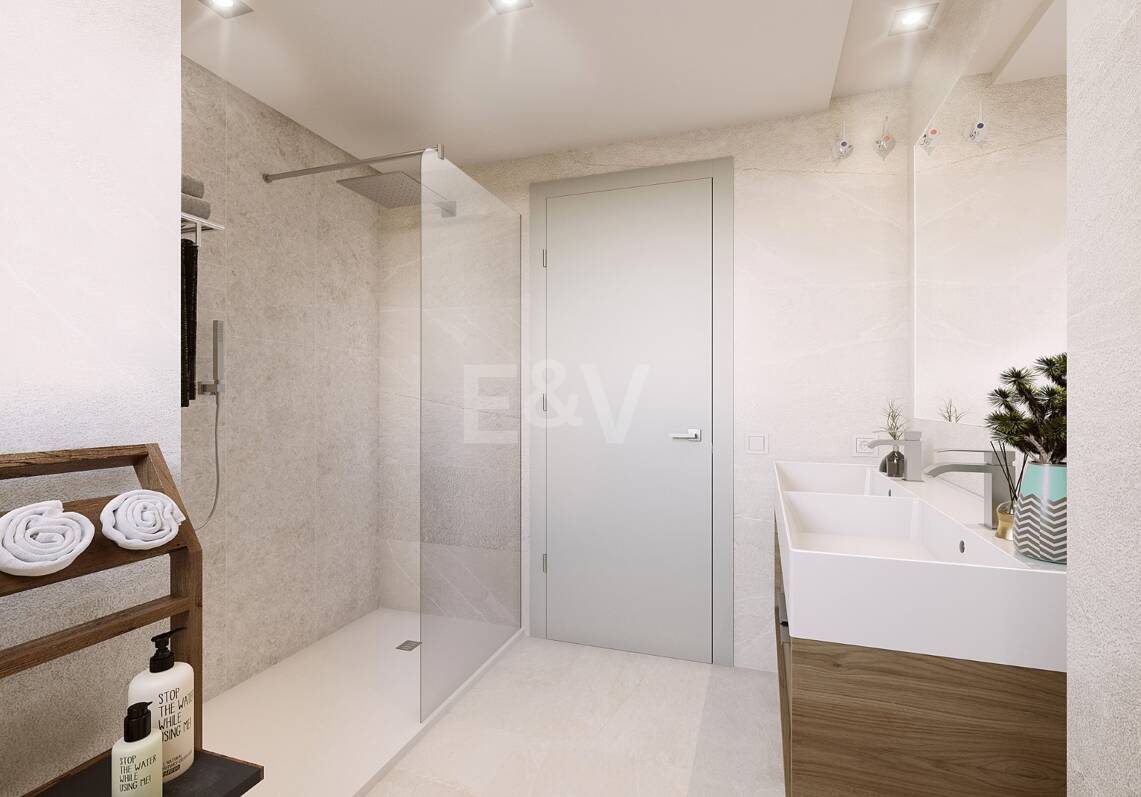 Elegante Apartamento Nuevo en Paraiso Alto con Vistas al Mar y al Golf