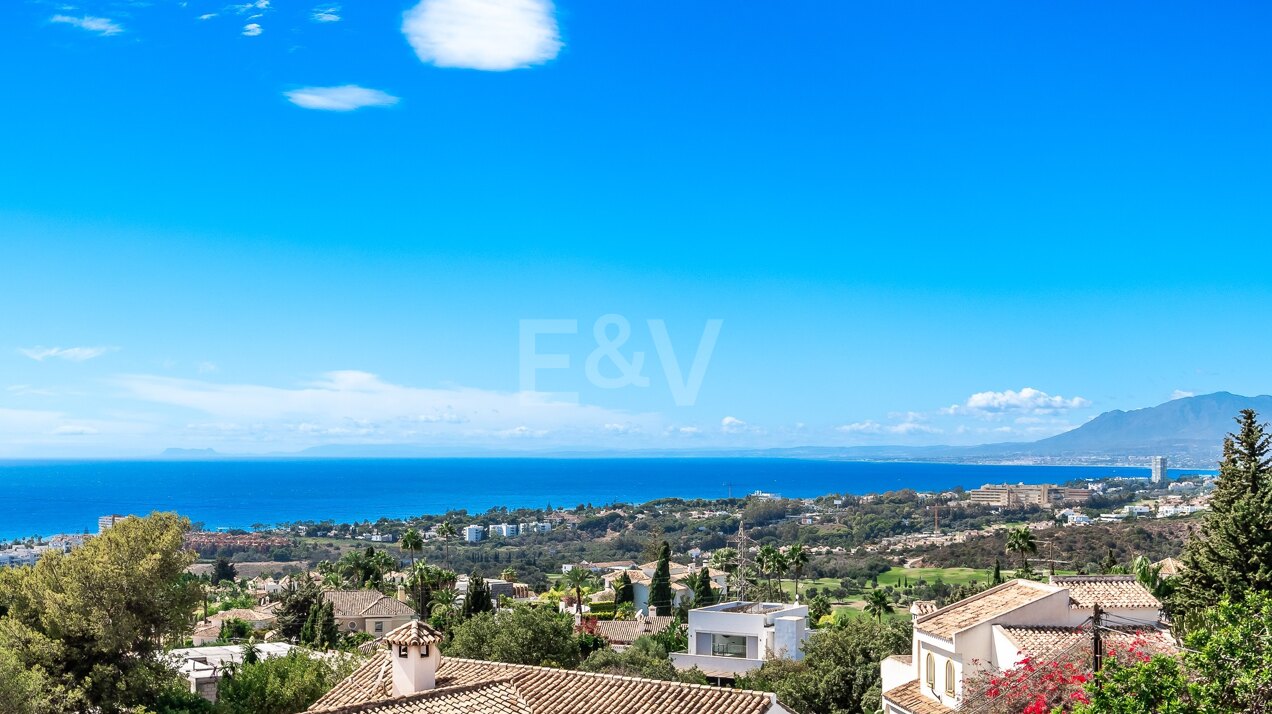 Villa de ensueño con vistas panorámicas en El Rosario