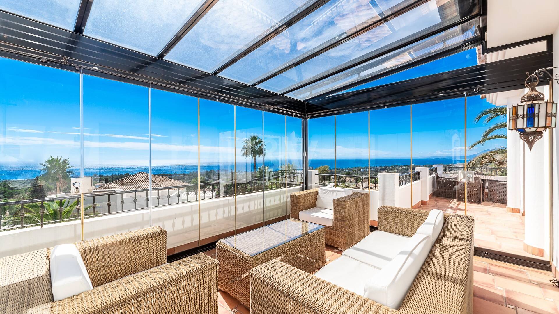 Villa de ensueño con vistas panorámicas en El Rosario