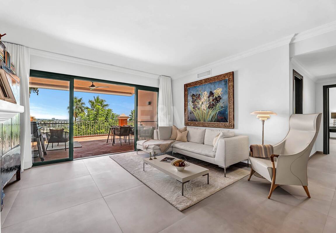 Rymlig lägenhet med havsutsikt i La Quinta Golf Resort