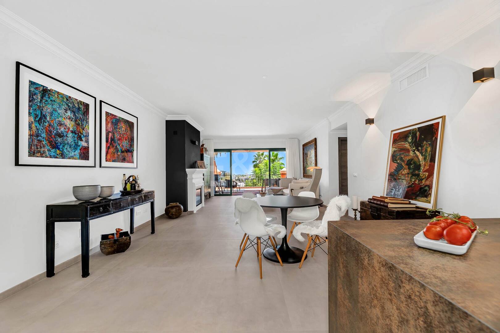 Rymlig lägenhet med havsutsikt i La Quinta Golf Resort