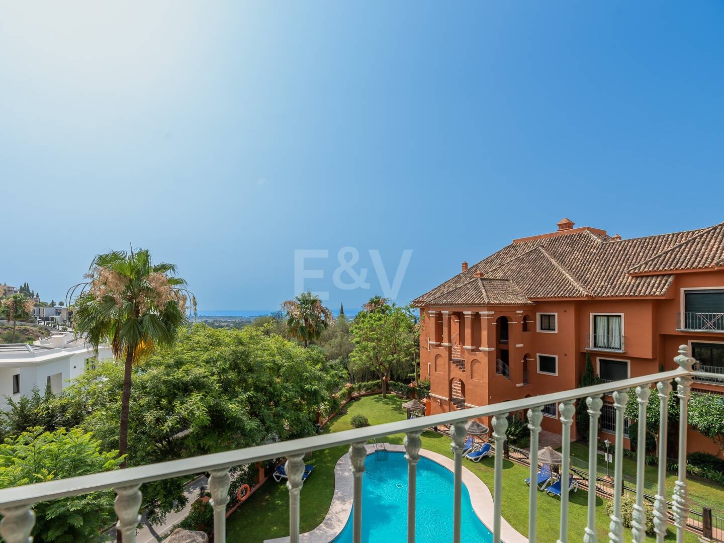 Rymlig lägenhet med havsutsikt i La Quinta Golf Resort