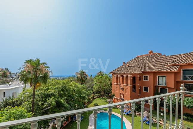 Rymlig lägenhet med havsutsikt i La Quinta Golf Resort