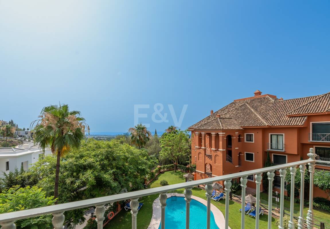 Rymlig lägenhet med havsutsikt i La Quinta Golf Resort