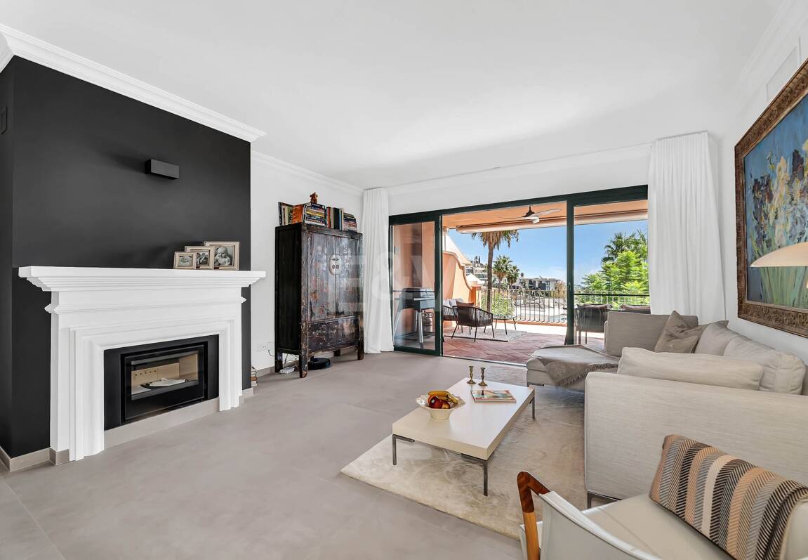 Rymlig lägenhet med havsutsikt i La Quinta Golf Resort