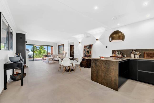 Rymlig lägenhet med havsutsikt i La Quinta Golf Resort