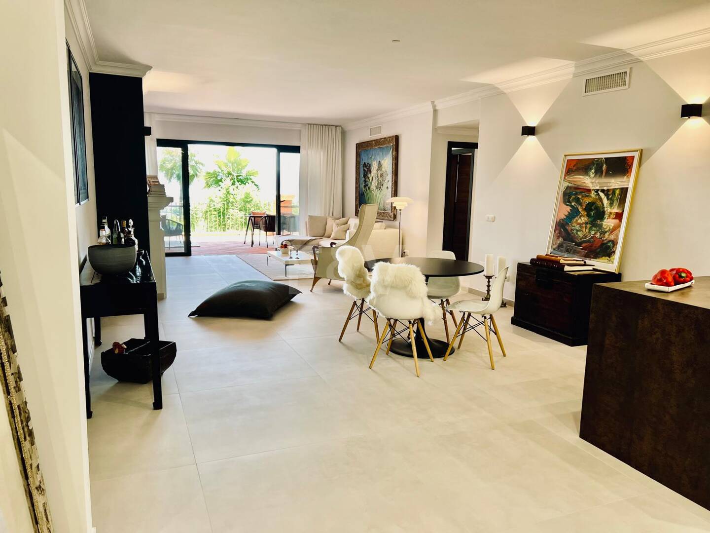 Spacious apartment with sea views in La Quinta golf resort