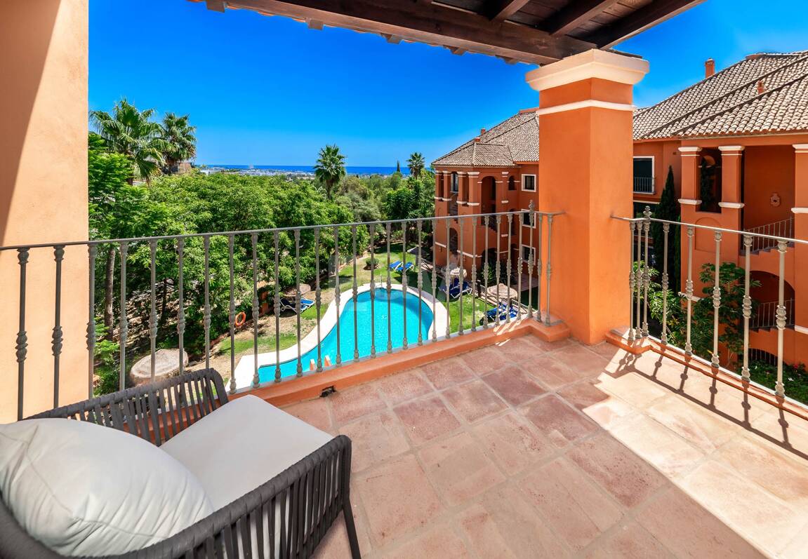 Rymlig lägenhet med havsutsikt i La Quinta Golf Resort