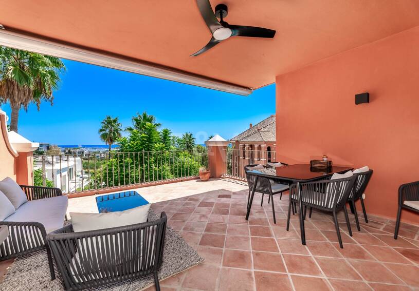 Rymlig lägenhet med havsutsikt i La Quinta Golf Resort