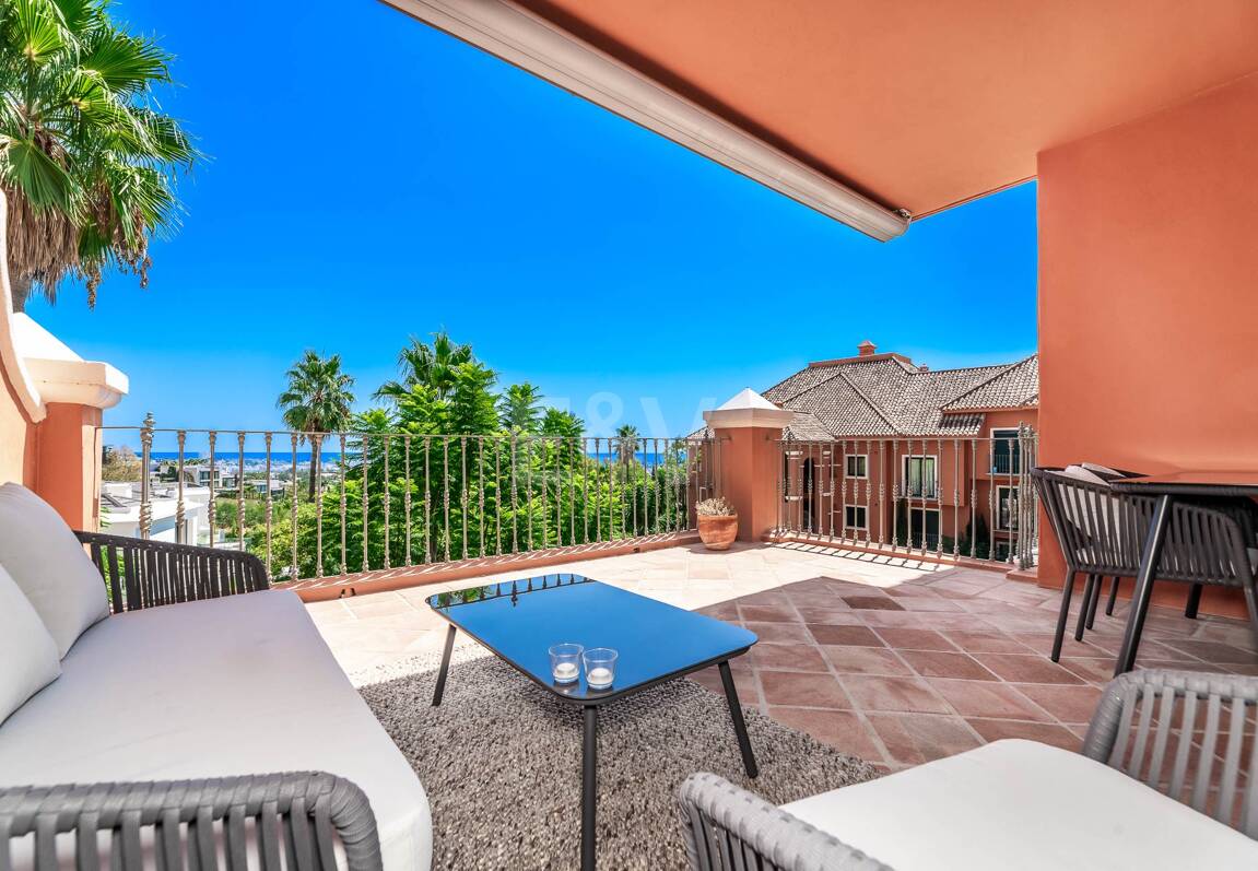 Rymlig lägenhet med havsutsikt i La Quinta Golf Resort