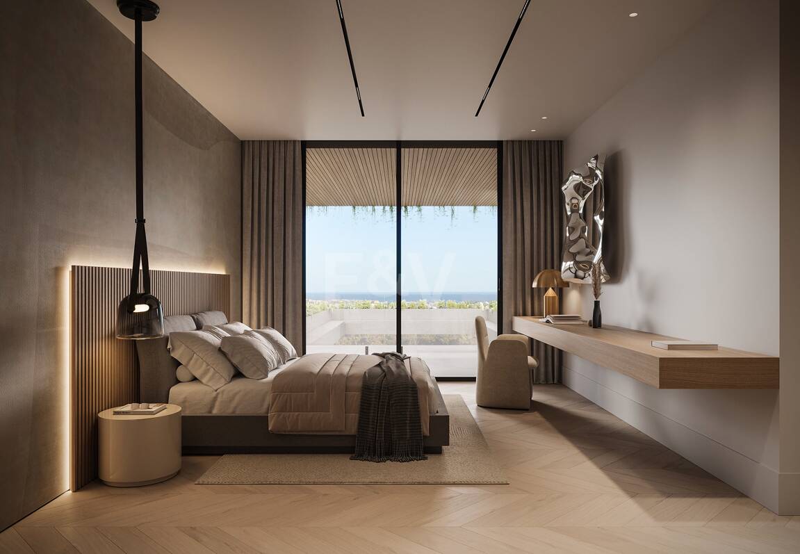 Brand New Luxury Villa i La Quinta med extra panoramautsikt över havet