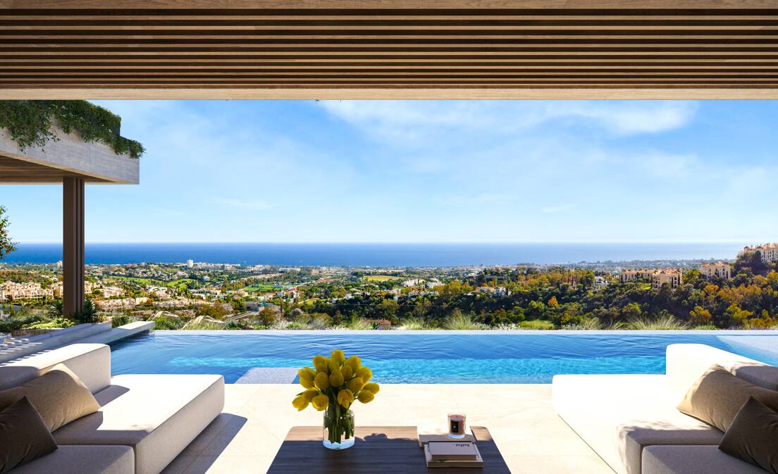 Brand New Luxury Villa in La Quinta with Extraordinary Panoramic Sea Views