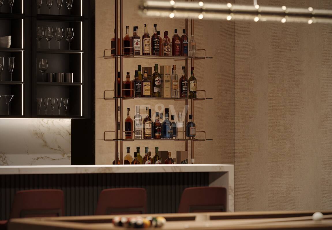 Modern lyx Villa med panoramautsikt över havet i Gated Community