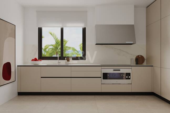 Modern lyx Villa med panoramautsikt över havet i Gated Community