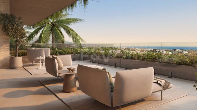 Brand New Villa med spektakulärt hav Utsikter som anges i en Picturesque Gated Community